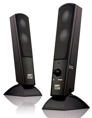 CASSE HeyDOiT 2.0 Multimedia Sound Speaker System 450W P.M.P.O. Colore  Nero.