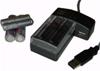 CARICA BATTERIE USB TIPO AA E AAA SU PORTA USB,CARICA CONTEMPORANEAMENTE 2 BATTERIE,LA CONF.COMPRENDE 4 BATTERIE RICARIC. 2 TIPO AA E 2 TIPO AAA