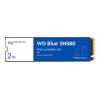 HARD DISK WESTERN DIGITAL Blue 2TB SN580 NVME M.2 PCI Express Gen4 x4 7500MB/s Lettura 6000MB/s,WDS200T3B0E