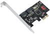 SCHEDA CONTROLLER PCI EXPRESS SATA II con 2 porte interne + funzione RAID 0,1/ 0+1