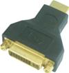 ADATTATORE da HDMI a DVI Digital Audio/Video. Connettori HDMI a 19 pin M e DVI 24 + 1F