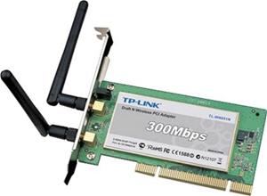WIRELESS SCHEDA DI RETE PCI TP-LINK 300MBPS 802.11N TL-WN851N
