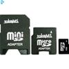 MICRO SECURE DIGITAL 4GB TRANS FLASH (Adapt.to SD/SD-Mini) 3in1 Soluti, TAKEMS  " GARANZIA 5 ANNI "