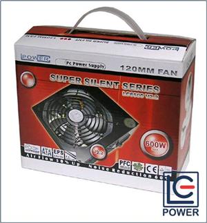 ALIMENTATORE 600W  LC-POWER LC66000 V2.2 SUPER SILENT