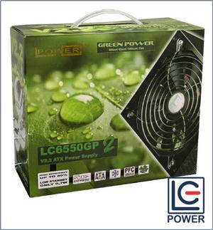 ALIMENTATORE 550W  LC-POWER LC6550GP2  V2.2 GREEN POWER 14CM