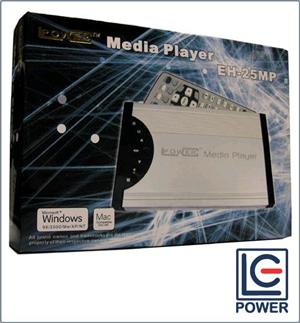 BOX ESTERNO MULTIMEDIALE LC-POWER 2,5" EH-25MP PATA