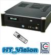 CASE LC-POWER HTPC 1001B MICRO ATX, PSU 420W TFX NERO