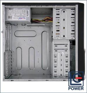 CASE LC-POWER 7008B ATX, PSU 420W 120MM FAN NERO