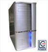 CASE LC-POWER 907-S ATX, NO PSU SILVER ILLUMINATO BLU