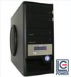 CASE LC-POWER 909BAD ATX, NO PSU NERO 220MM BLUE LIGHT FAN, DISPLAY