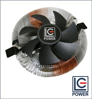 DISSIPATORE CON VENTOLA LC-POWER COSMO COOL LC-CC92 754/939/AM2/LGA775 IN ALLUMINIO/RAME