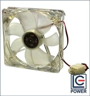 VENTOLA AGGIUNTIVA PER CASE LC-POWER 120 X 120 X 25 MM LUMINOSA BLUE