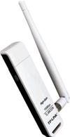 WIRELESS SCHEDA USB TP-LINK, 150MBPS CON ANTENNA REMOVIBILE A 4DBI, TL-WN722N 