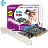 SCHEDA CONTROLLER PCI SATA-150 con 2 PORTE SATA ,1 PORTA PATA, con funzione RAID e cavi inclusi
