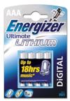 BATTERIE ENERGIZER En Ultimate Litio miniSTILO L92 (BL 4xAAA)