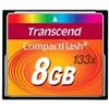 COMPACT FLASH CARD TRANSCEND 8GB U.PERF.133X 