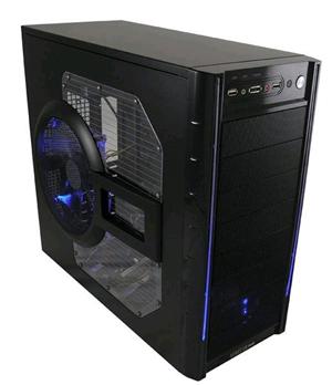 CASE LC-POWER PRO-920BL VERITAS_3009 ATX, NO PSU NERO HD-AUDIO