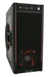 CASE LC-POWER PRO-920R VERITAS_3009 ATX, NO PSU NERO/ROSSO HD-AUDIO