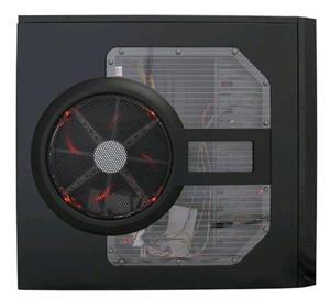 CASE LC-POWER PRO-920R VERITAS_3009 ATX, NO PSU NERO/ROSSO HD-AUDIO