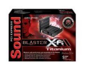 SCHEDA AUDIO CREATIVE SOUND BLASTER PCI-EXP X-FI TITAN FATALITY CH, 70SB088600005