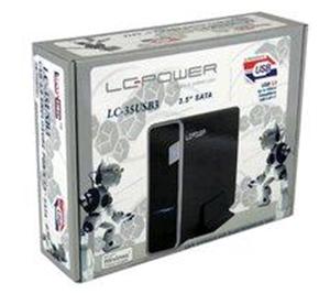 BOX ESTERNO LC-POWER USB 3.0/SATA PER HDD SATA DA 3,5" LC-35USB3