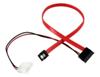 CAVO ADATTATATORE SATA/SLIM SATA PER MASTERIZZATORI SLIM SATA CON ALIMENTAZIONE