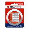 BATTERIE AGFA BLISTER 4 PILE MINISTILO AAA ALKALINE LR03, 110-802572
