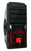 CASE LC-POWER PRO-917B TITUS_X ATX, NO PSU NERO/ROSSO HD-AUDIO