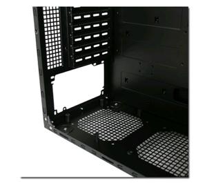CASE LC-POWER PRO-917B TITUS_X ATX, NO PSU NERO/ROSSO HD-AUDIO