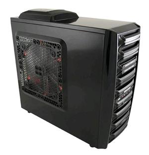 CASE LC-POWER PRO-921B WARMACHINE_X ATX, NO PSU NERO HD-AUDIO