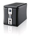 NAS/BOX THECUS N2200PLUS 2xSATA 3,5"/2,5" RAID 0,1 fino a 4TB Cod. N2200+ NO HD, 1xGigaLan, 3+1xUSB2.0