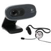 WEBCAM LOGITECH HD C270 960-000702 + HEADSET 120 (980447-0914),  RETAIL