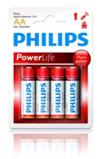 BATTERIE Philips  Stilo AA LR6 4pz. (Powerlife AA Blister 4Pz.) (BAPHILR6P4B)