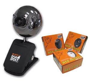 WEBCAM HEYDOIT PV100200 CON CLIP 480K Pixel (fino a 1,3M Pixels ) ATTACCO USB, COLORE NERO