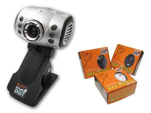 WEBCAM HEYDOIT PV100220 CON CLIP 480K Pixel (fino a 1,3M Pixels ) ATTACCO USB, COLORE SILVER
