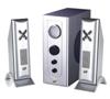 CASSE HeyDOiT 2.0 Multimedia Sound Speaker System 1000W, 1 SAT.+ 1 SUB, COL. SILVER