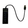 HUB 4 PORTE USB 3.0 ENCORE HU-04USB3 5GBPS Indicatori LED,Sottile 