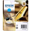 CARTUCCIA EPSON 16 Ciano Penna e Cruciverba WF2010W/2510WF/2520NF/2530WF/2540WF C13T16224010 (MCEPST1622)