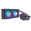 DISSIPATORE COOLER MASTER M.Liquid PL240 FLUX ADDRESSABLE GEN 2 RGB COOLER DISSIPATORE - SK LGA 1700/ 2066/ 2011-V3/ 2011/ 1200/ 1150/ 1151/ 1156/ 1155 /FM2+/ FM2/ FM1/ AM4/ AM3+/ AM3/ AM2+/AM2