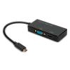 ADATTATORE DA USB 3.0 TypeC a HDMI(F)-VGA(F) VALUE (12.99.3215-10)