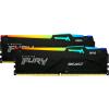 DIMM DDR5 32GB PC 5600 KIT 2x16GB CL36-38 Kingston FURY Beast RGB EX KF556C36BBEAK2-32