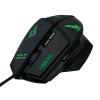 MOUSE LogiLink Gaming ID0157 mouse USB tipo A Ottico 3200 DPI Mano destra Numero di tasti: 7,Tipo di scorimmento: Rotella. colore d'illuminazione: Multi. 