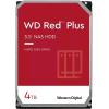 HARD DISK WESTERN DIGITAL RED Plus 4TB WD40EFPX NAS SATA6 256MB  5400rpm  24x7