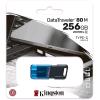 PEN DRIVE KINGSTON 256GB DT80M/256GB USB-C 3.2 Gen 1-200MB/s 256GB - blue