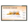 MONITOR LCD 32" PHILIPS 32BDL3651T DISPLAY TOUCH 10 TOCCHI FHD 18/7 350 NITS 6,5MS 1920 X 1080 VGA HDMI USB DVI-D VESA MULTIM 