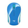 MOUSE LOGITECH WIRELESS MINI MOD.M187 AZZURRO 910-002733