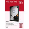 HARD DISK WESTERN DIGITAL 18TB WD181KFGX RED Pro NAS SATA6Gb 512MB 7200rpm, 24x7
