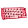 TASTIERA LOGITECH WIRELESS BLUETOOTH POP KEYS HEARTBREAKER ROSE USB ITA-LAYOUT - 920-010727 -RETAIL