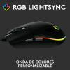 MOUSE LOGITECH G G203 8000 DPI Lightsync Gaming con Illuminazione RGB, Nero,910-005796