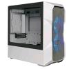 CASE MINI-TOWER-MICRO COOLER MASTER TD300 White ARGB NO ALIMENTATORE (TD300-WGNN-S00)